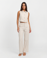 Amber | linen matching set