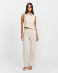 Amber | linen matching set