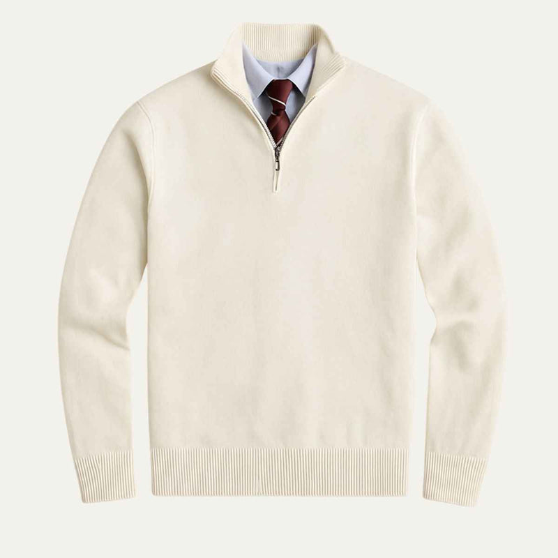 Floyd | Modern Quarter Zip Knit Jumper
