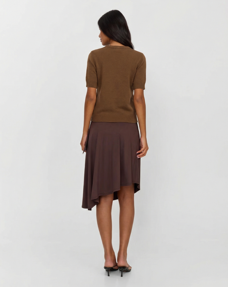 Yasmin | short sleeve knit top