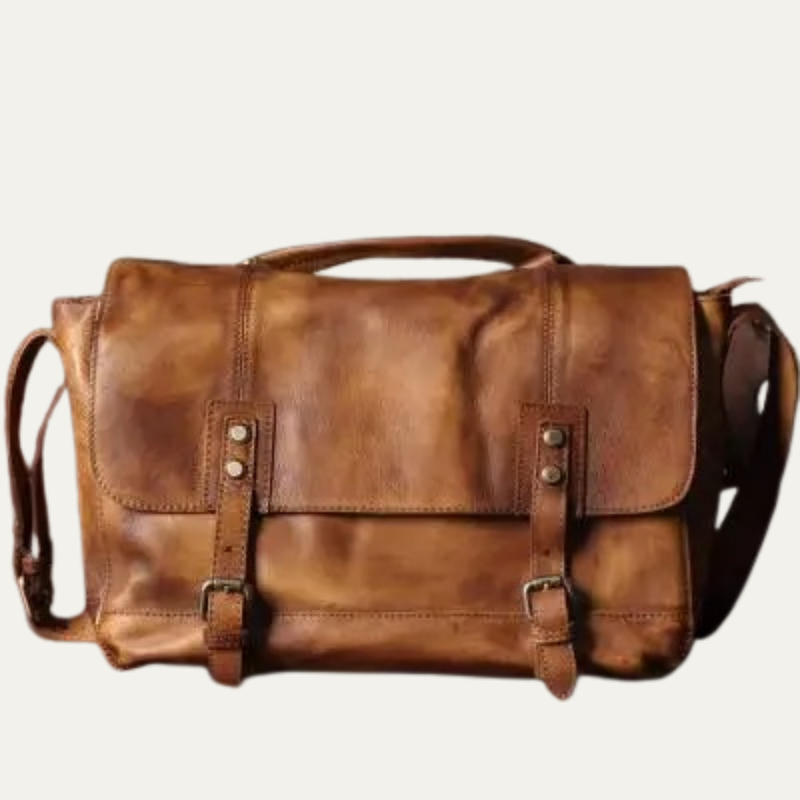 Earl | Vintage Genuine Leather Crossbody Shoulder Bag for Men