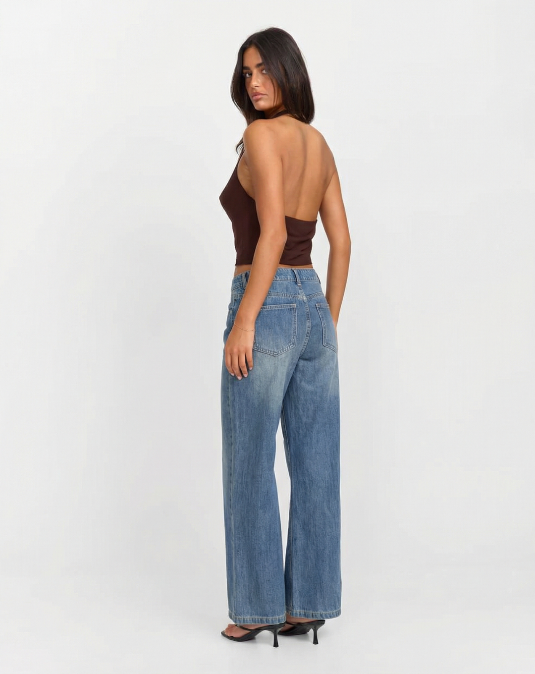Orla | High Waist Wide Leg Jeans
