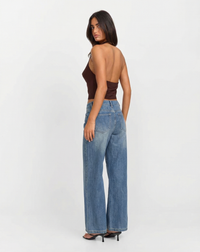 Orla | High Waist Wide Leg Jeans