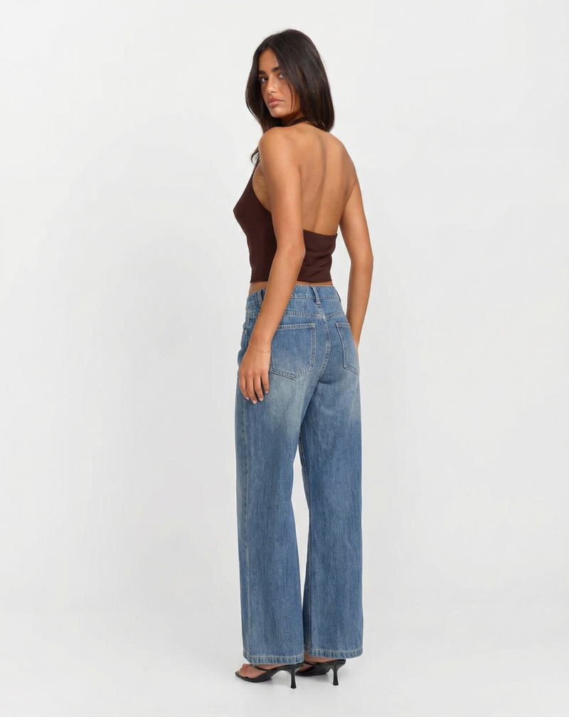 Orla | High Waist Wide Leg Jeans