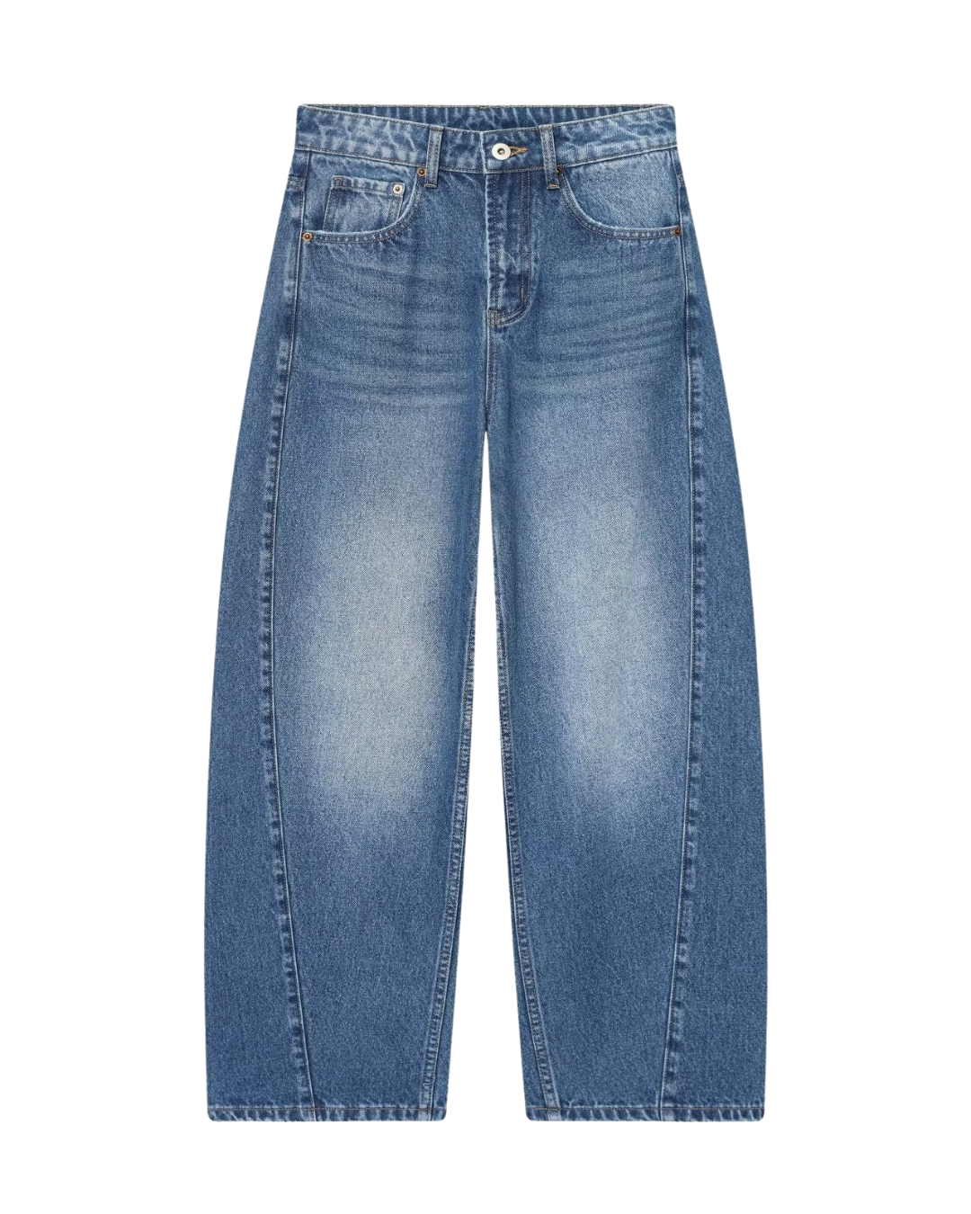 Pippa | High Waist Barrel Jeans