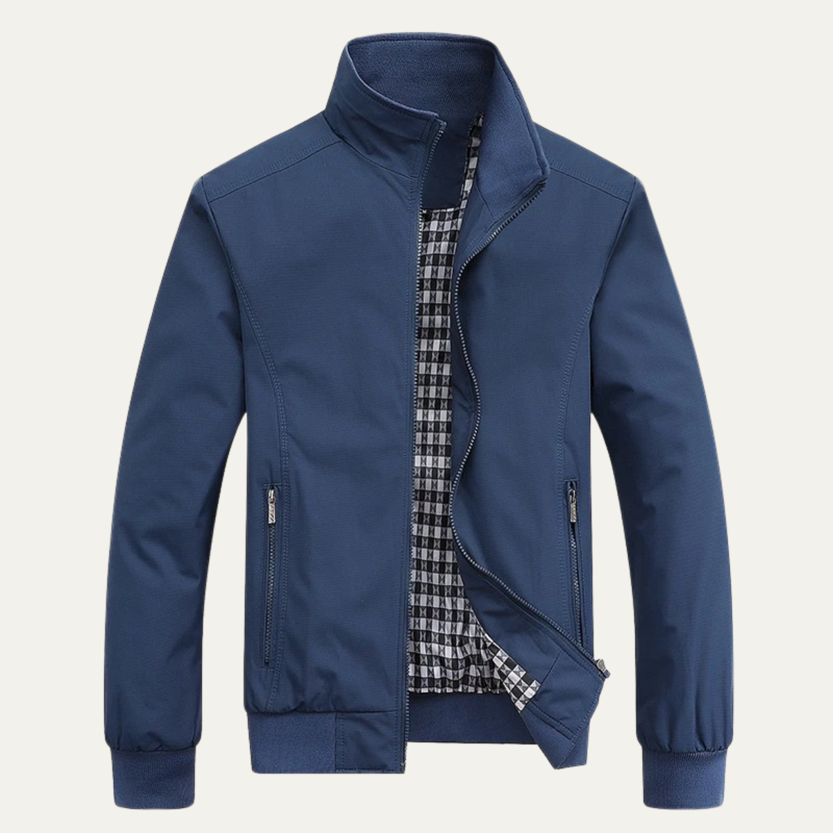 Laird | Casual Stand Collar Bomber Jacket