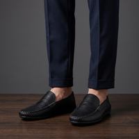 Marcus penny loafers in Black