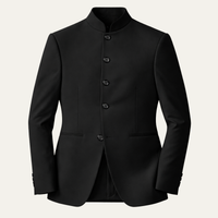 Lowell | Stand Collar Slim Fit Business Blazer