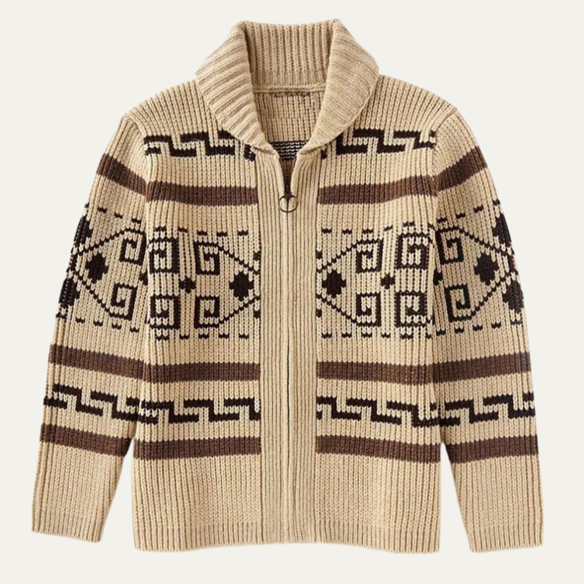 Marlon jacquard cardigan