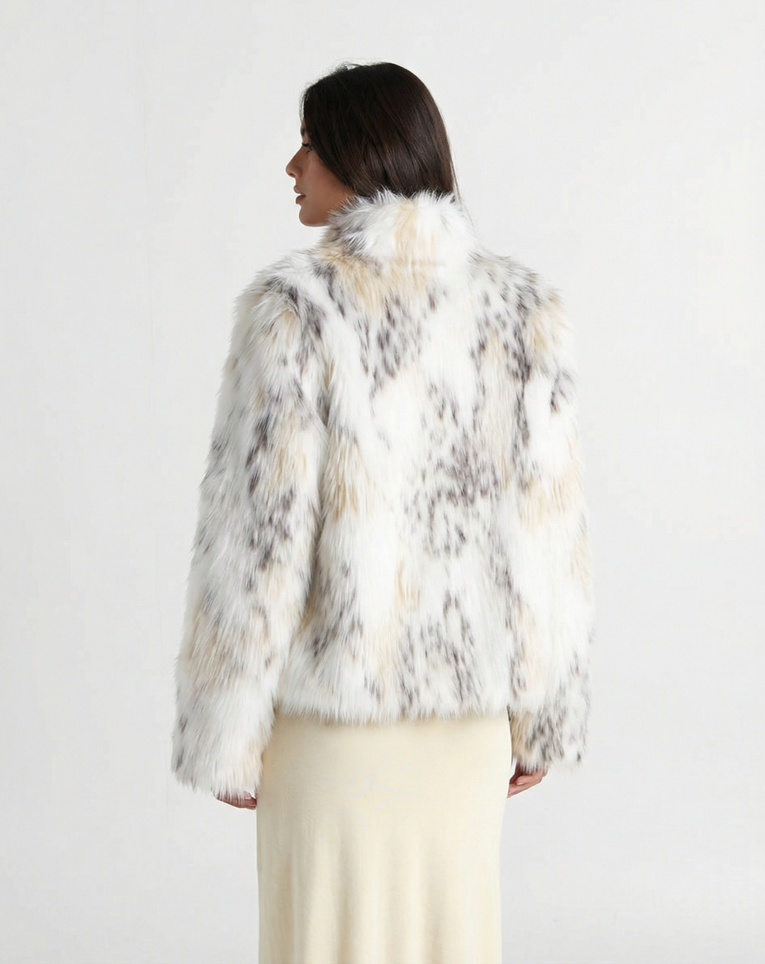 Rose | faux fur jacket
