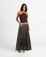 Phoebe | tiered maxi skirt