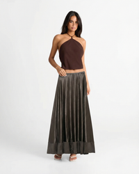 Phoebe | tiered maxi skirt