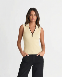 Polly | ribbed tank top