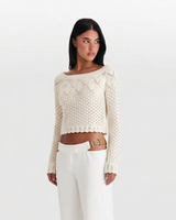 Freya | crochet crop top
