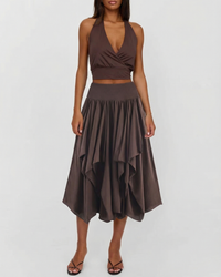 Evie | wrap skirt