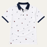 Joel | Printed Golf Polo Shirt