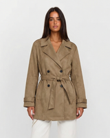 Aria | cropped trench coat