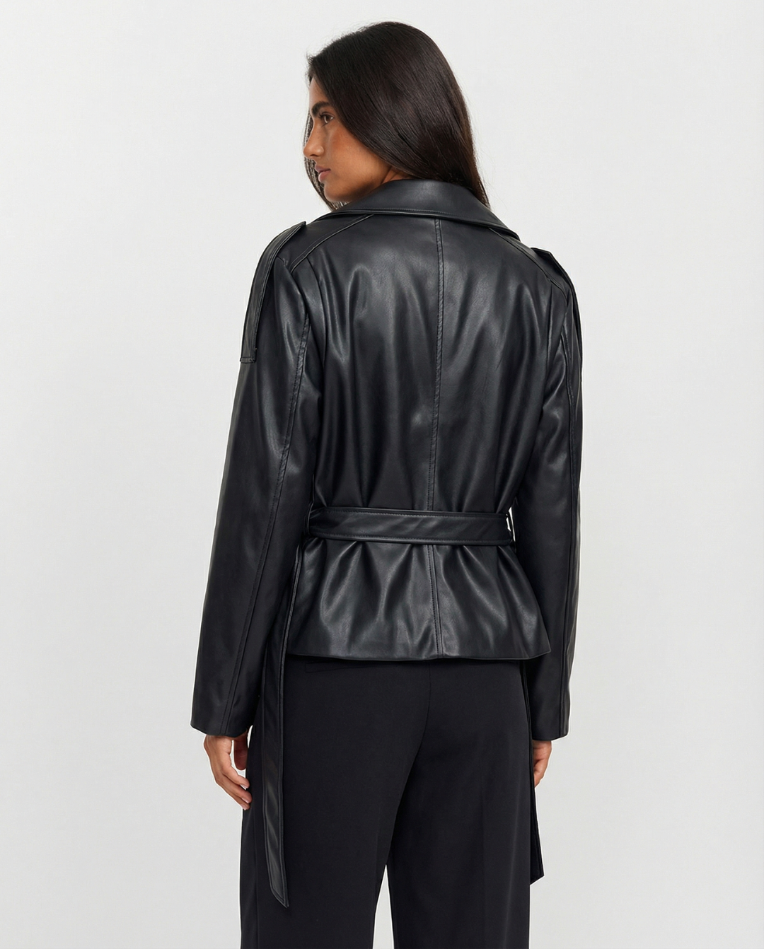 Holly | cropped trench coat