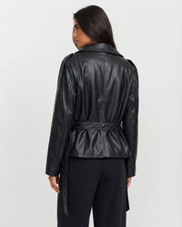 Holly | cropped trench coat
