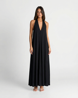 Saffron | halter neck dress