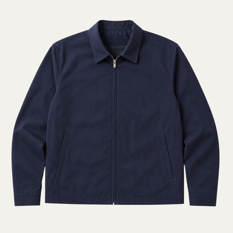 Blake | Lightweight Harrington Zip Up Jacket