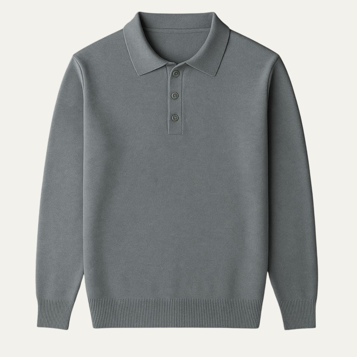 Florian | Cashmere Polo Shirt with Refined Collar