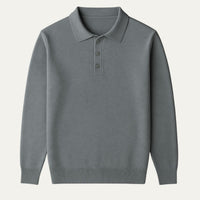 Florian | Cashmere Polo Shirt with Refined Collar