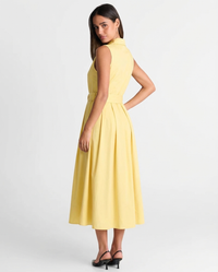 Lena | sleeveless shirt dress