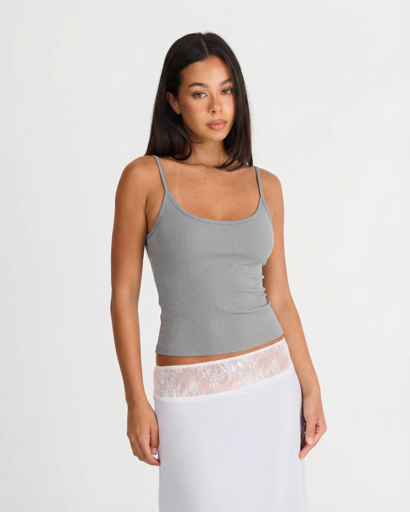 Hazel | ribbed tank top