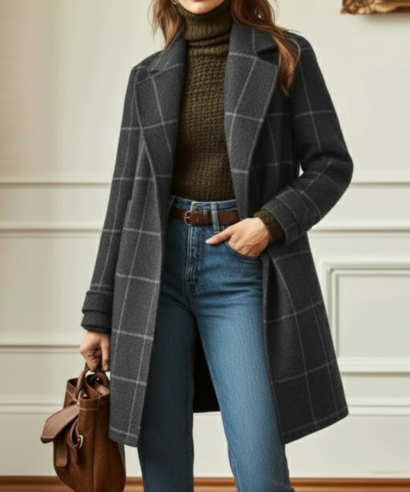 Ffion jacket in Grey