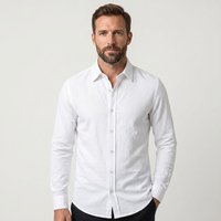 Milo | Cotton Linen Look Summer Business Shirt
