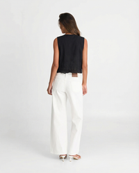 Eliza | tie front top