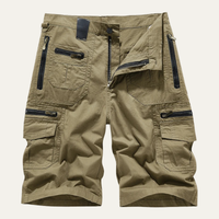 Jabari | Lightweight 100% Cotton Utility Shorts for Men