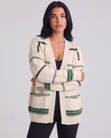 Hedwig | Women's Oversized Striped Cardigan