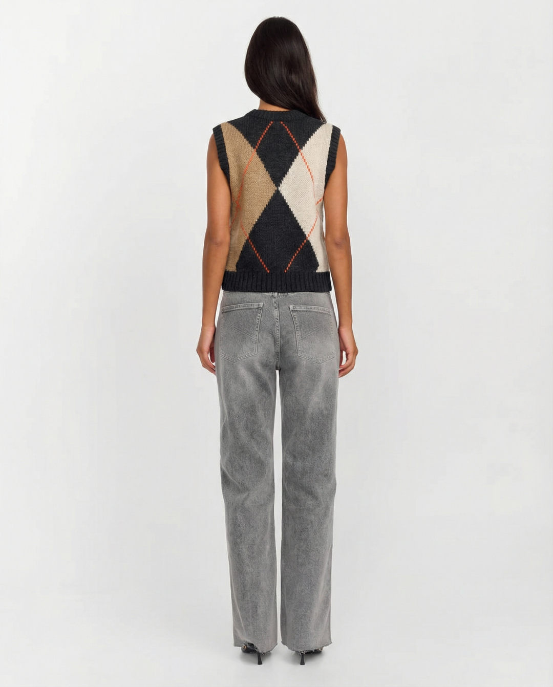 Martha | argyle vest