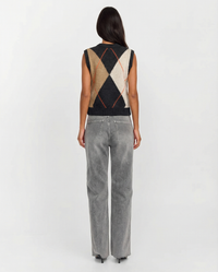 Martha | argyle vest
