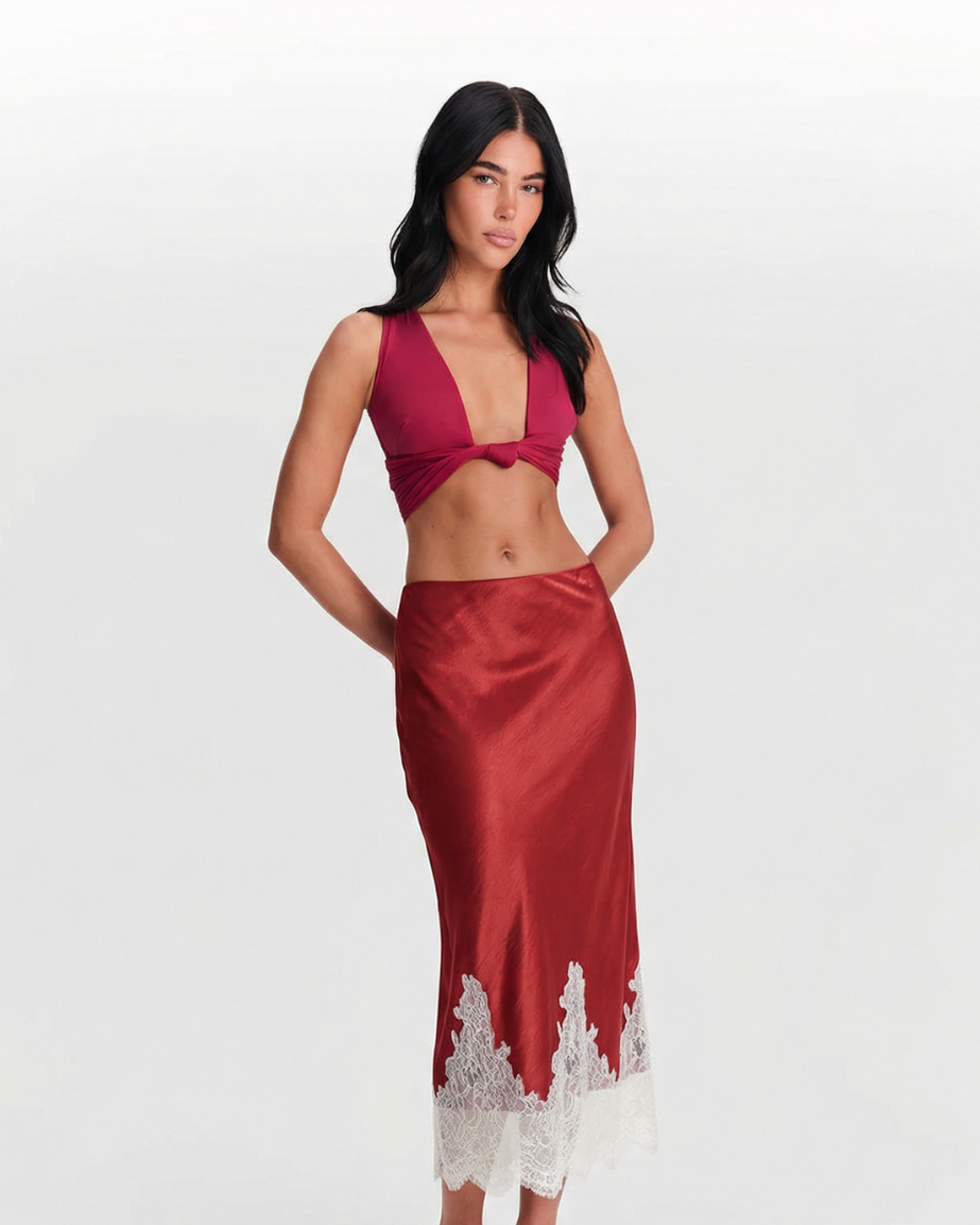 Erin | midi slip skirt