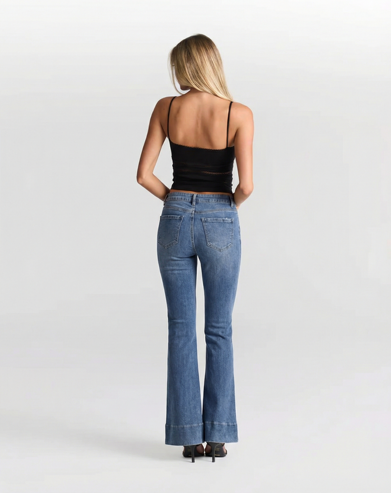Effie | High Waist Flared Jeans