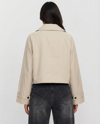 Blythe | cropped shacket women