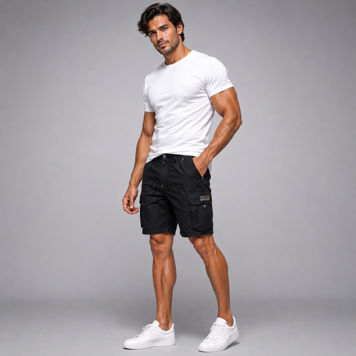 Jarrod | Men's Utility Cotton Cargo Shorts