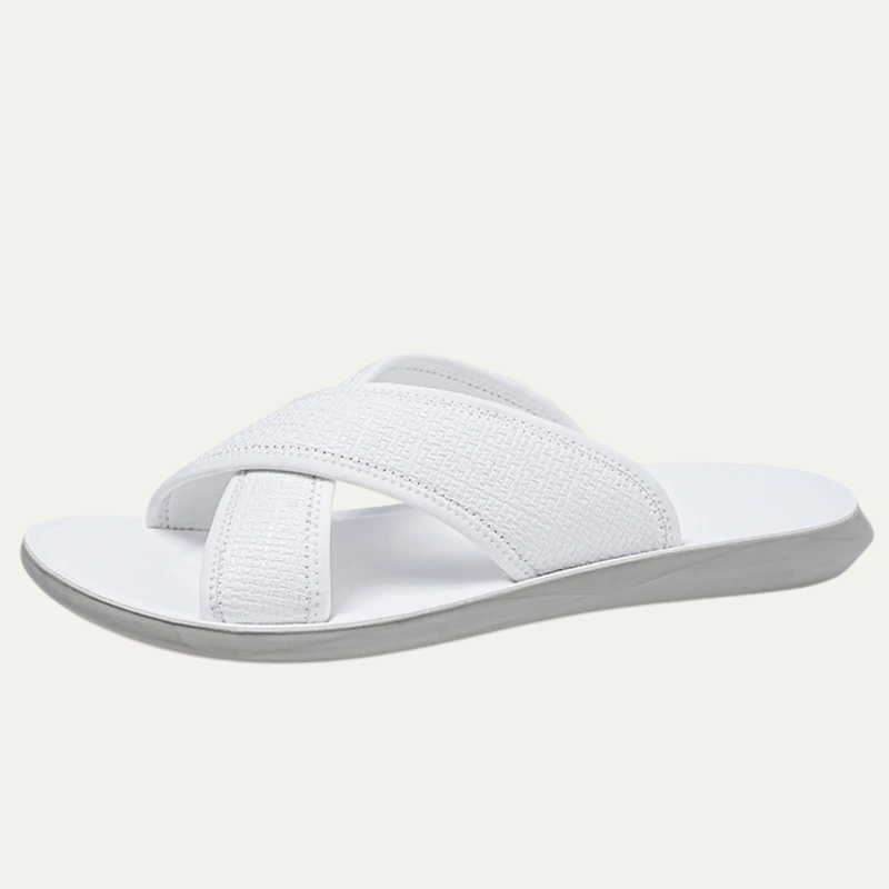 Kingsley | Open Toe Slip On Summer Slide Sandals