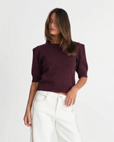 Lucy | puff sleeve top