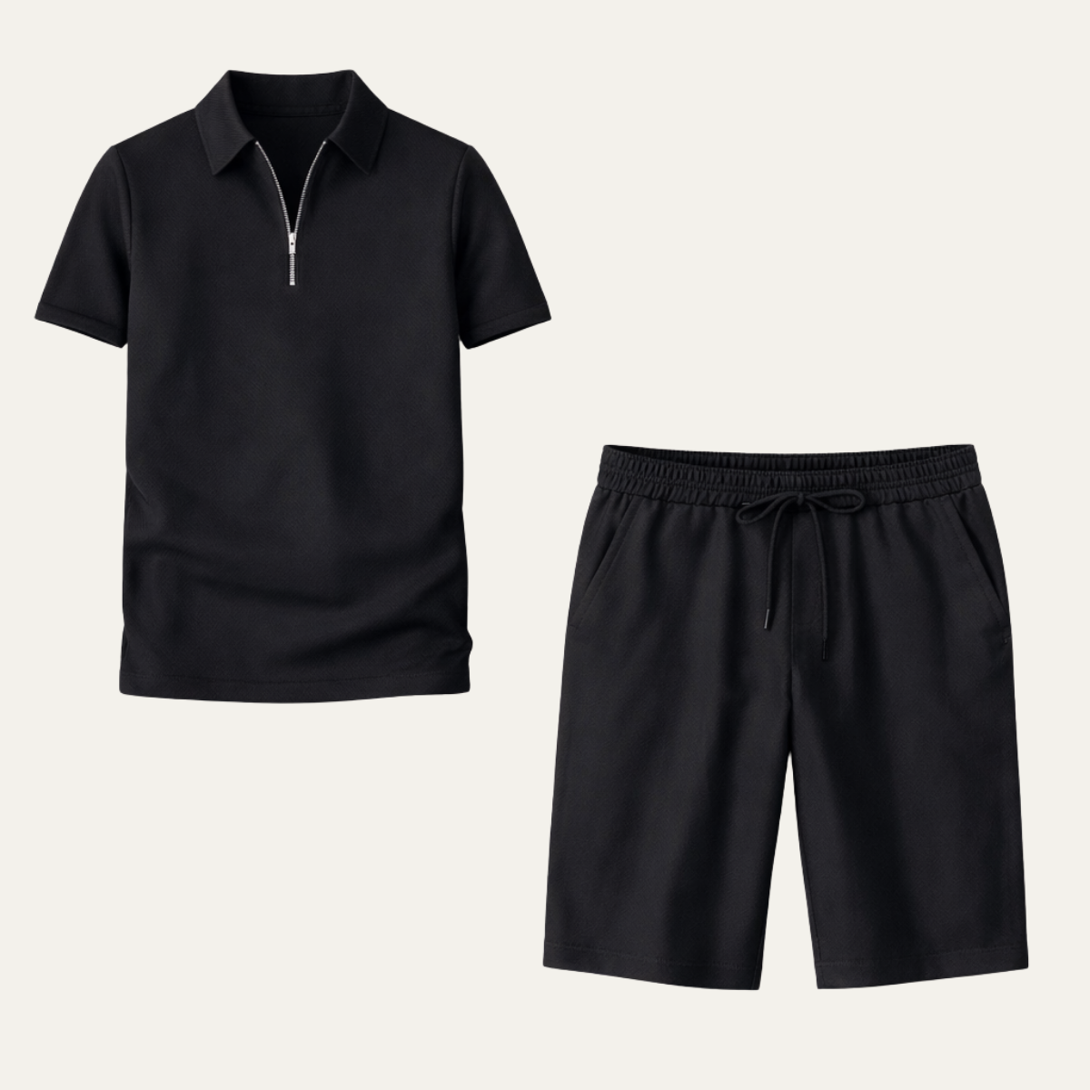 Peter polo shirt and shorts set