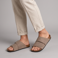 Ira | Cork Footbed Slide Sandals