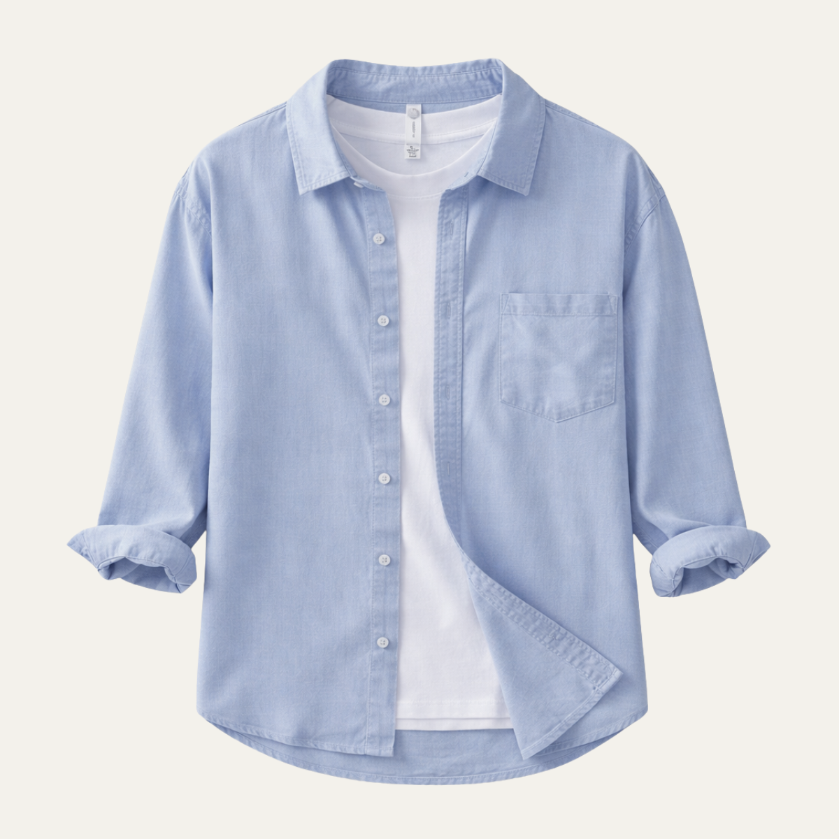 Cairo Men's Linen Blend Summer Shirt
