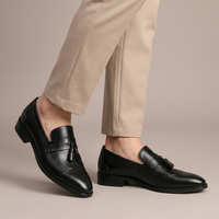Niall | Men's Leather Tassel Loafers