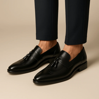 Niall tassel loafers Black