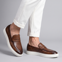 Newton | Men's Leather Loafer Sneakers