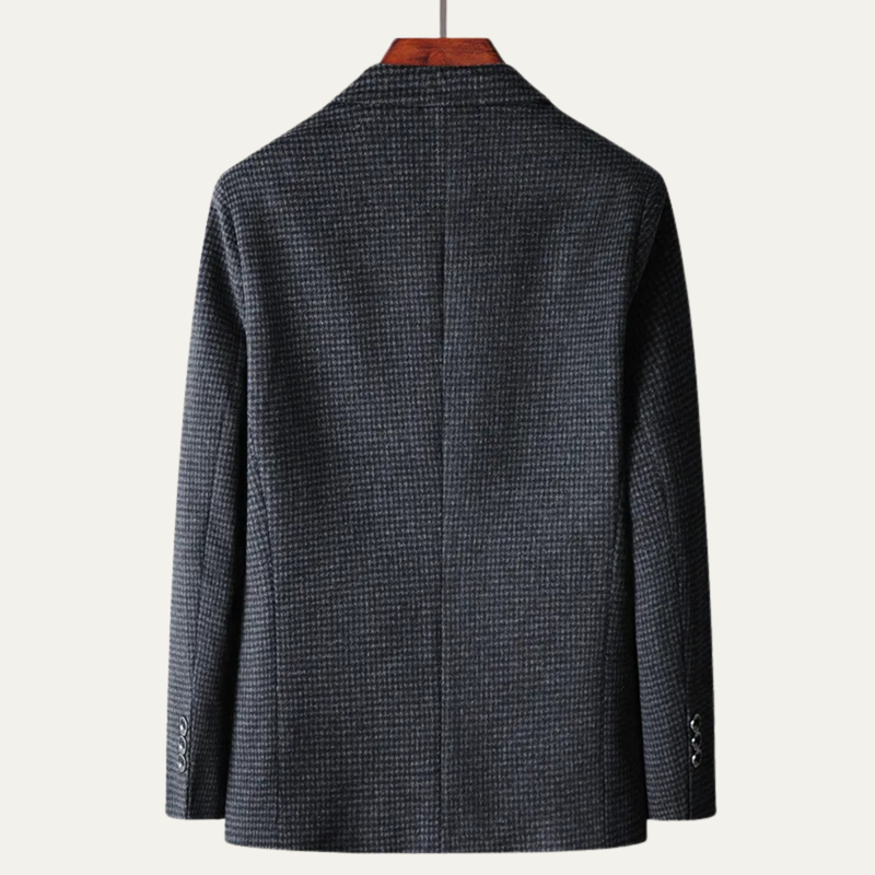 Leroy | Casual Business Houndstooth Cotton Blazer