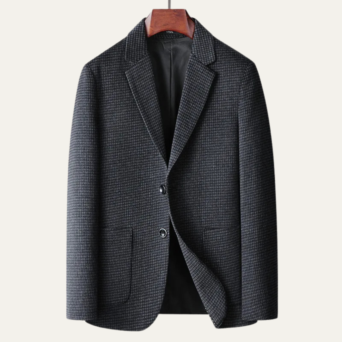 Leroy | Casual Business Houndstooth Cotton Blazer
